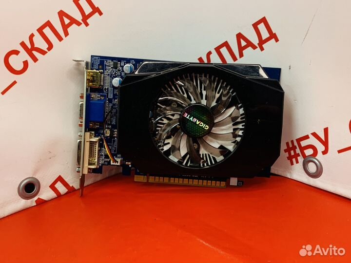 Видеокарта Gigabyte GT630, 2Gb DDR3 на запчасти