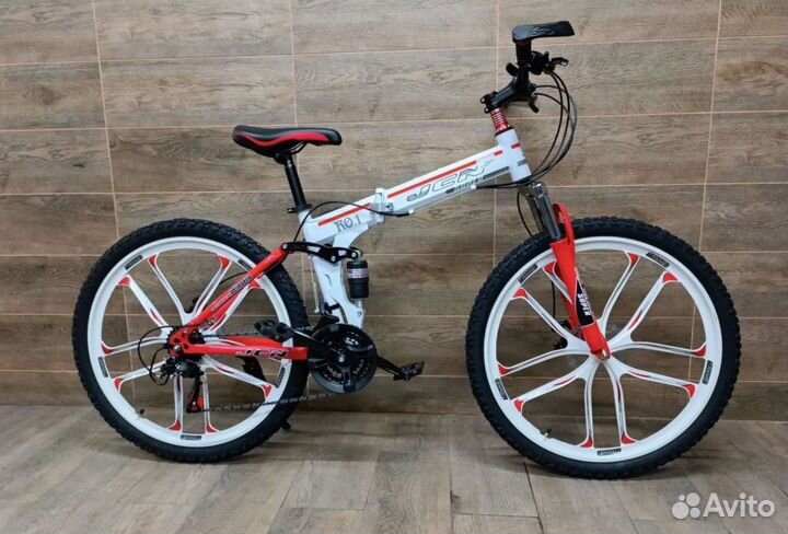 Велосипед на литых дисках