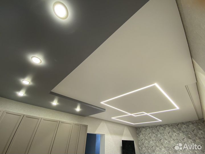 Натяжные потолки