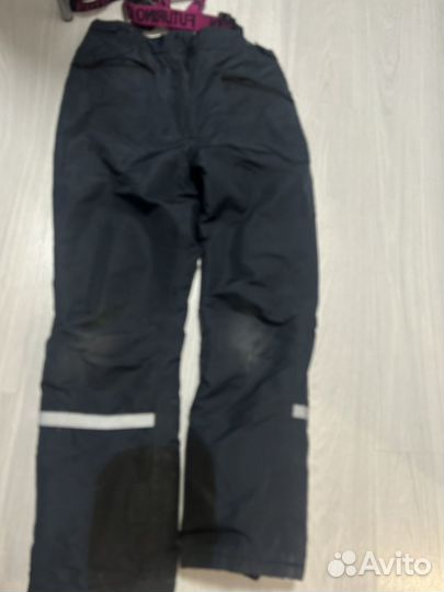 Брюки горнолыжные болоневыы для девочки 158