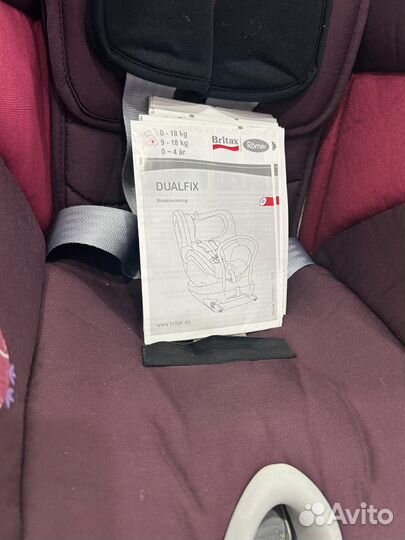 Автомобильное кресло britax romer Dualfix