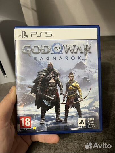 Диск God of war Ragnarek PS5