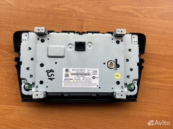 Магнитола Skoda Octavia A7 chpa 2013