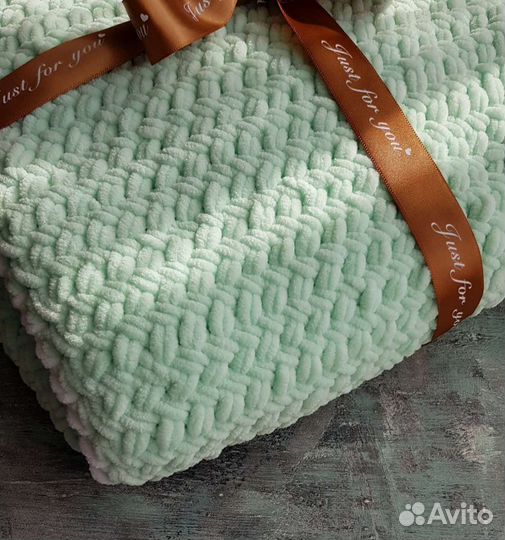 Плед плюшевый