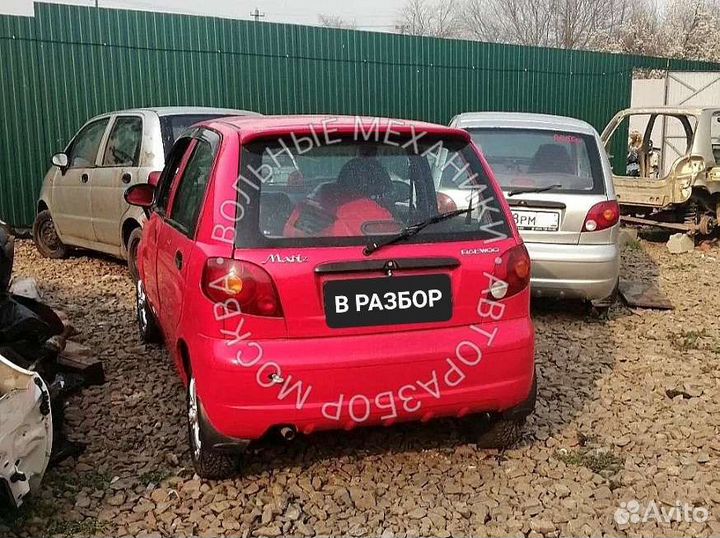 Капот на Daewoo Matiz в цвет