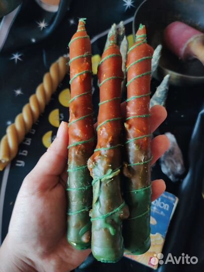 Свеча для изобилия и достатка