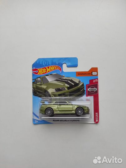 Hot Wheels Nissan Skyline GT-R R34