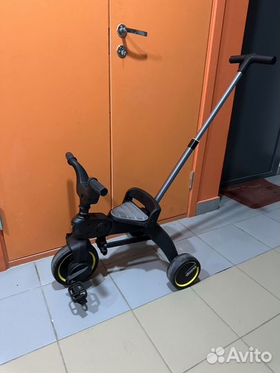Складной велосипед Doona Liki Trike S3, серый