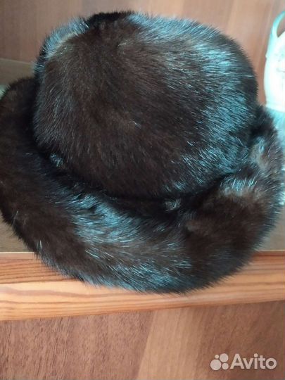 Шапка норковая женская