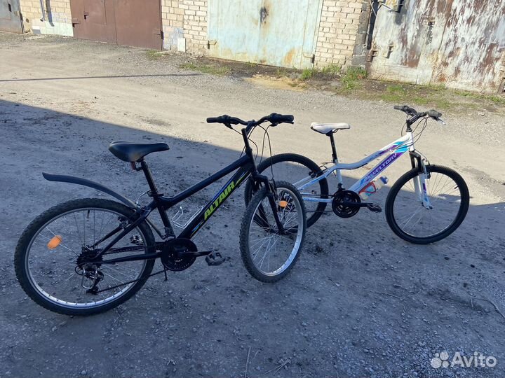 Два скоростных велосипеда 24