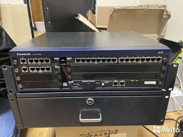 Panasonic NCP-1000RU с платами и KX-dt333ru