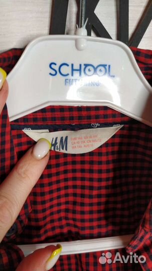 Рубашка на мальчика 140