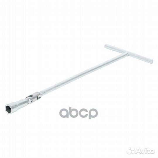 Ключ свечной Т-образный с карданом 16*350мм мет