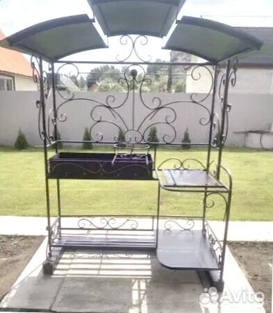 Мангал С крышей