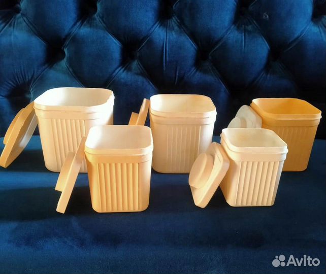 Набор контейнеров для сыпучих продуктов