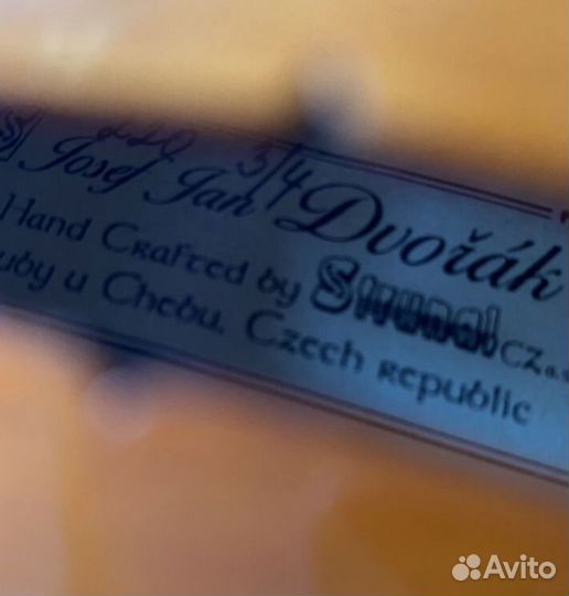 Чешская скрипка 3/4 Josef Jan Dvorak by Strunal