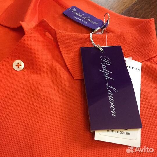 Рубашка поло Ralph Lauren Purple Label Италия