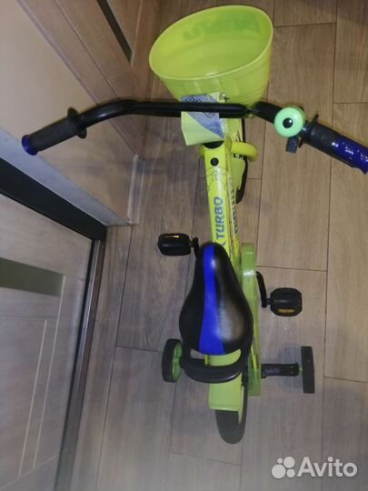 Детский велосипед bibitu turbo