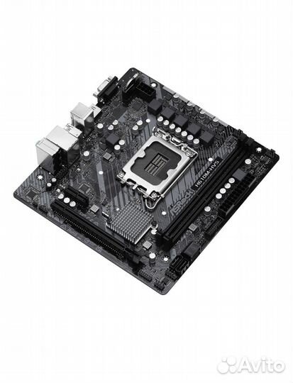 Материнская плата Asrock H610m HVS новая чек