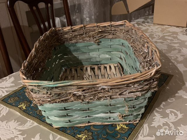 Корзина плетеная
