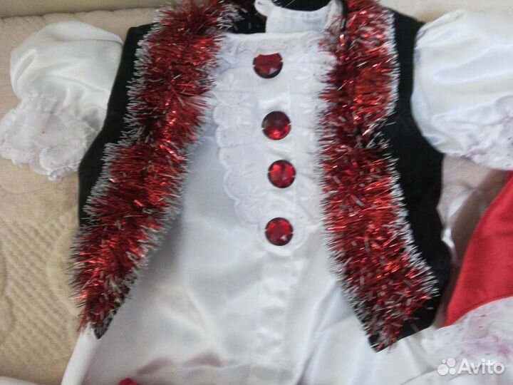 Новогодний костюм для девочки 104