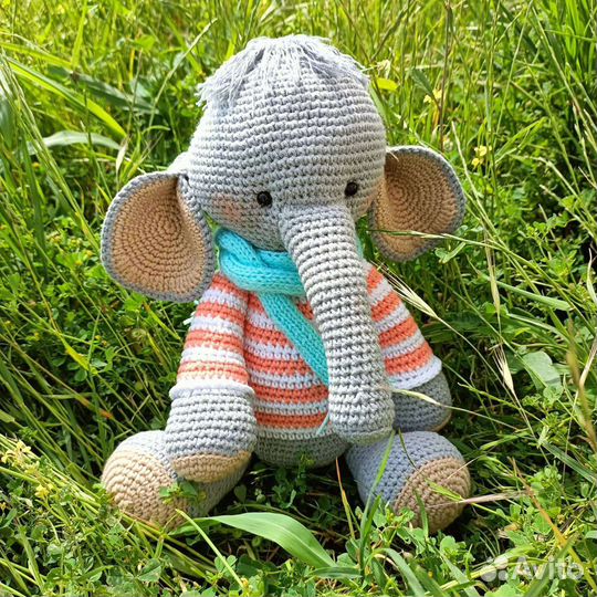 Вязаные игрушки ручной работы