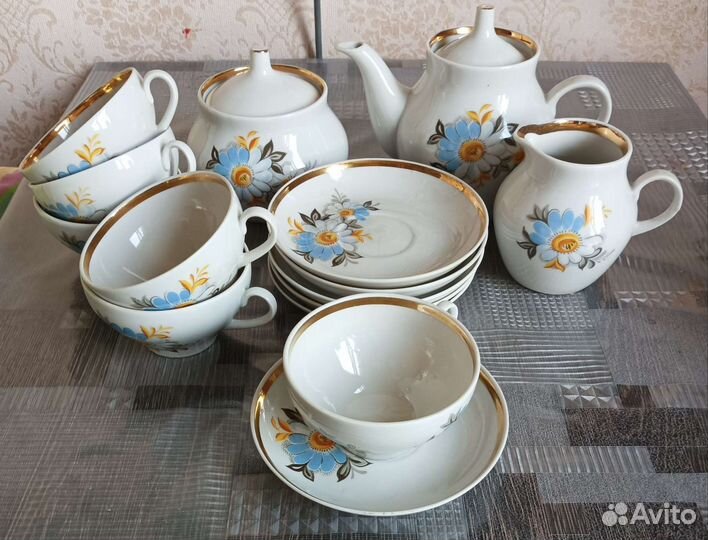 Чайный сервиз Дулево на 6 персон