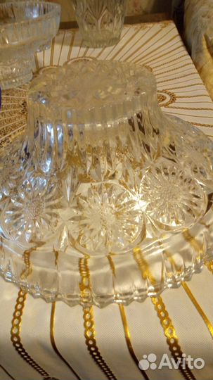 Вазы хрустальные СССР