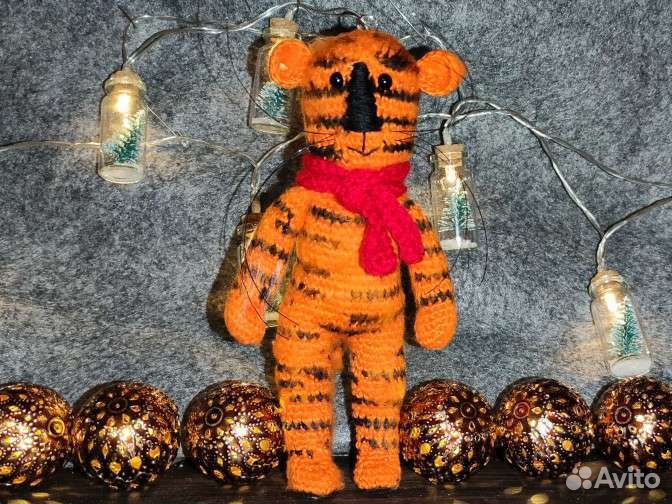 Тигр Амигуруми