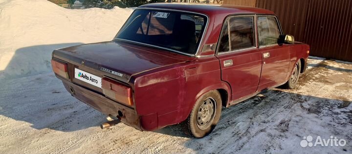 ВАЗ 2107 1.6 МТ, 2007, 73 000 км