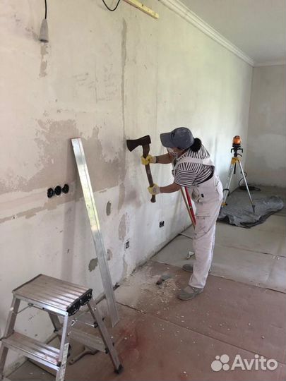 Поклейка обоев по лазеру