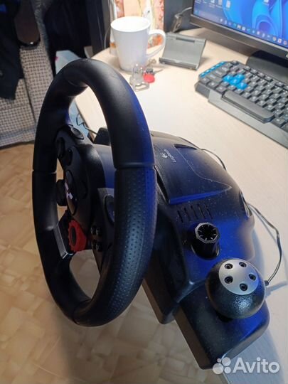 Руль logitech driving force gt 900 градусов