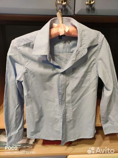 Рубашка для мальчика 128