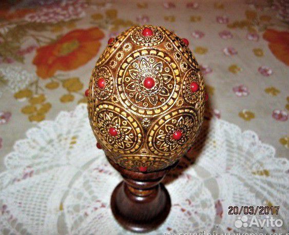 Шкатулка-яйцо 