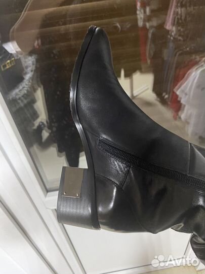 Сапоги женские,зимние,натуральная кожа