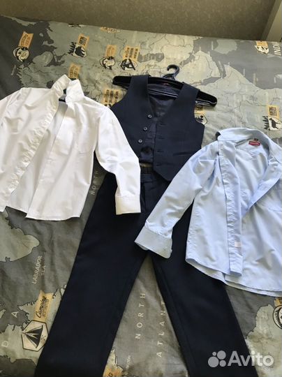 Школьный костюм для мальчика 122-128