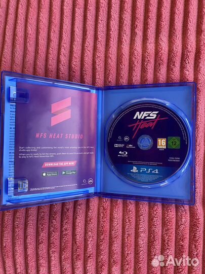 Nfs Heat ps4 диск