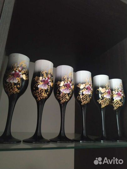 Свадебные бокалы новые