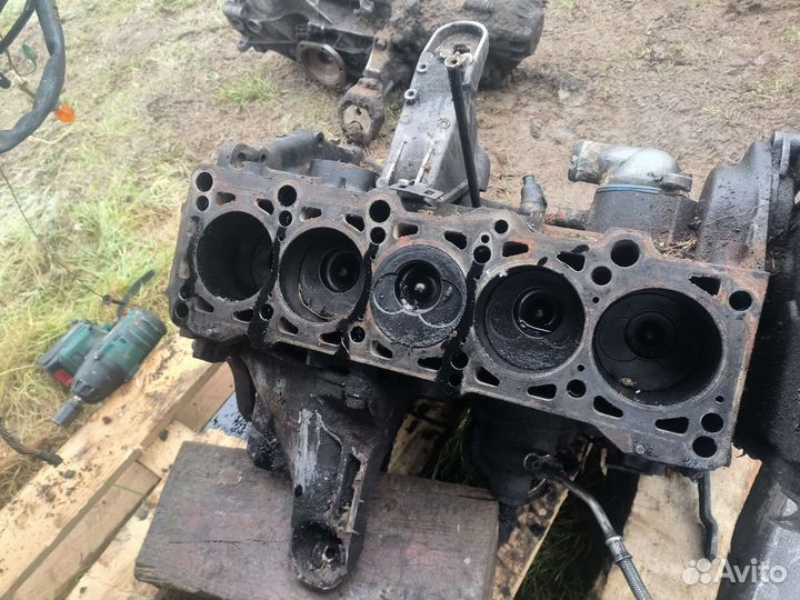 Блок двигателя ауди 100 с4, а6с4 аат