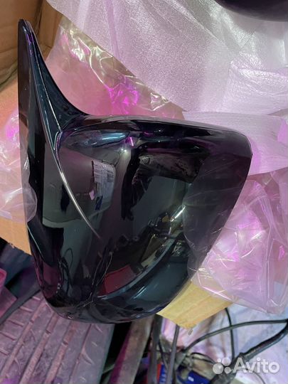 Накладки на зеркала лансер 10