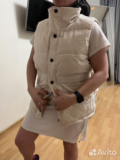 Жилет женский теплый