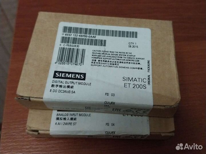 Модули Siemens ET 200S