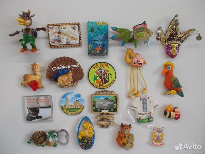 Сувениры на магнитах