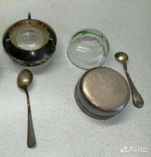 Солонки мельхиор