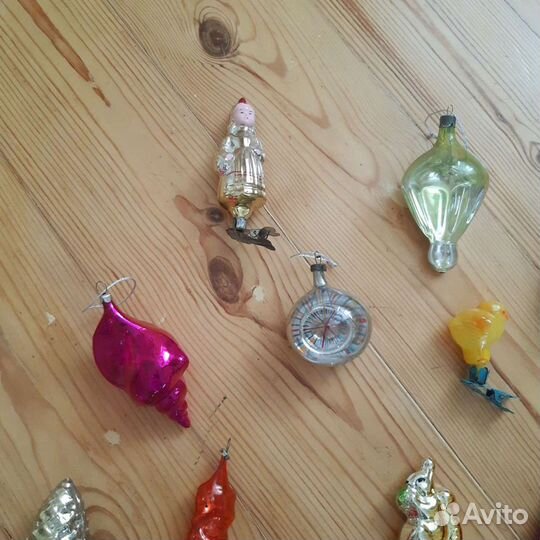 Елочные игрушки СССР