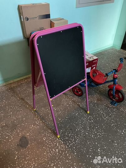Мольберт детский двухсторонний для рисования