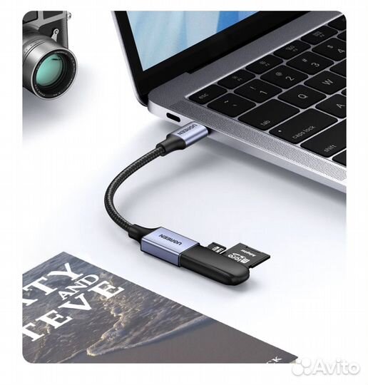 Ugreen кабель с USB C на USB 3.0