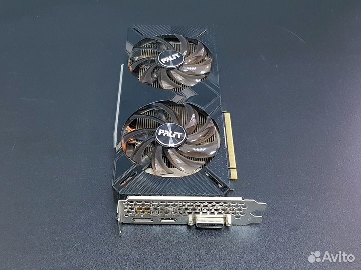 Видеокарта Palit GeForce GTX 1660 Dual 6Gb