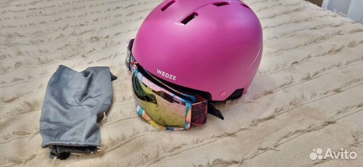 Шлем горнолыжный Wedze с маской