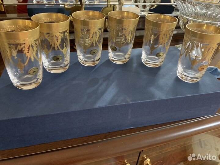 Хрустальные стаканы